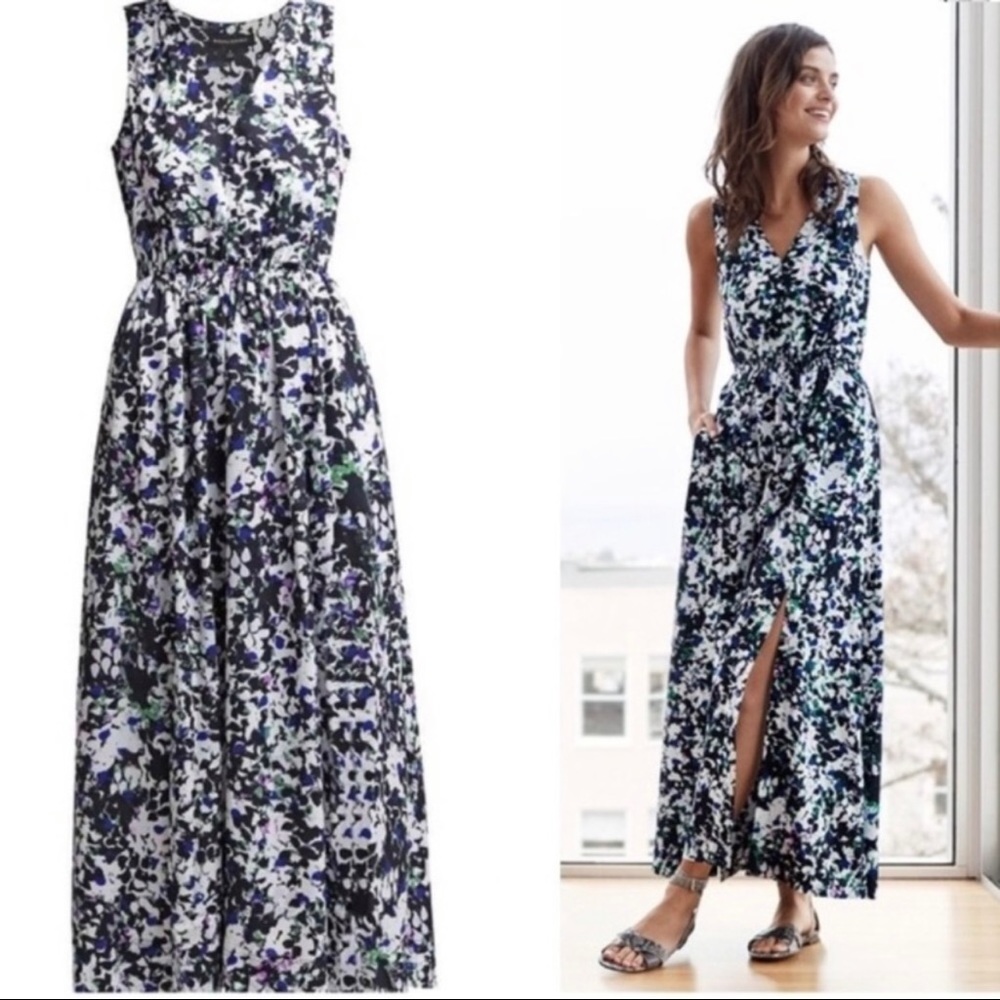Banana Republic Jaden Floral Maxi Dress